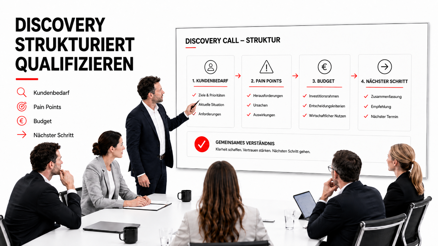 B2B Discovery Call: Die besten Fragen für mehr Pipeline-Qualität und höhere Abschlussquoten