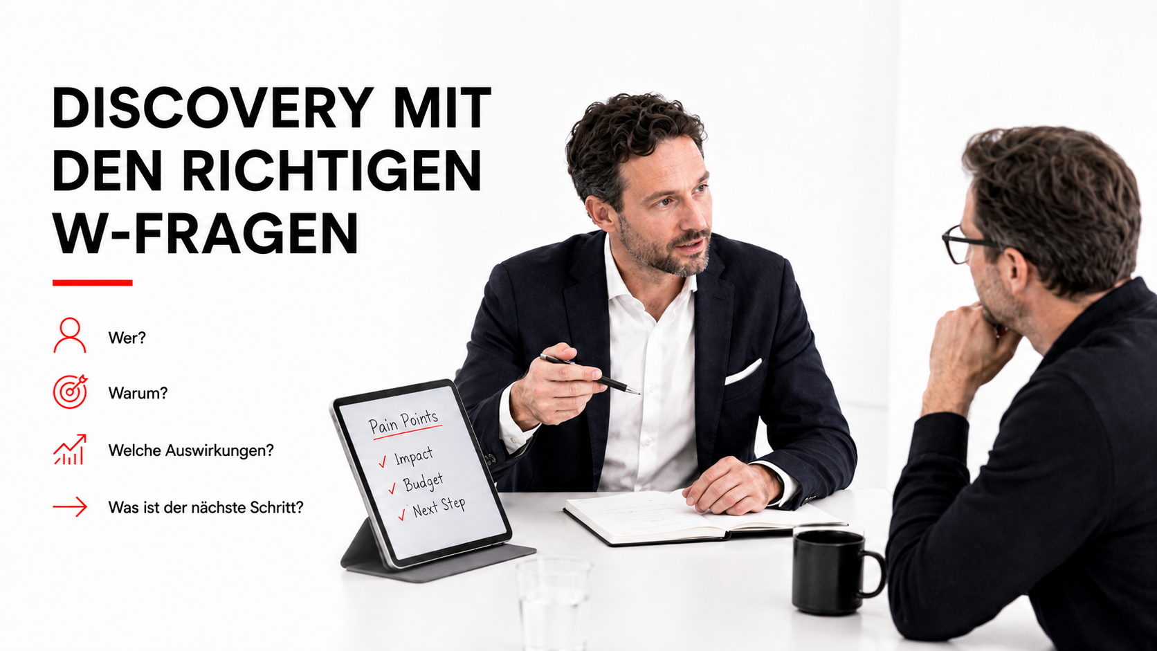 B2B Discovery Call: Die besten Fragen für mehr Pipeline-Qualität und höhere Abschlussquoten