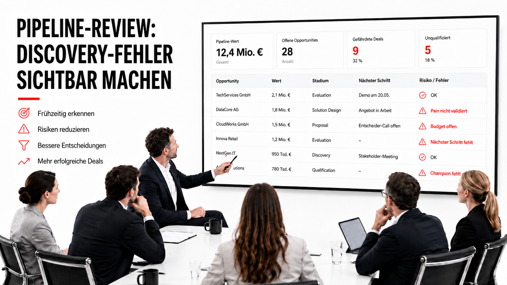 B2B Discovery Call: Die besten Fragen für mehr Pipeline-Qualität und höhere Abschlussquoten